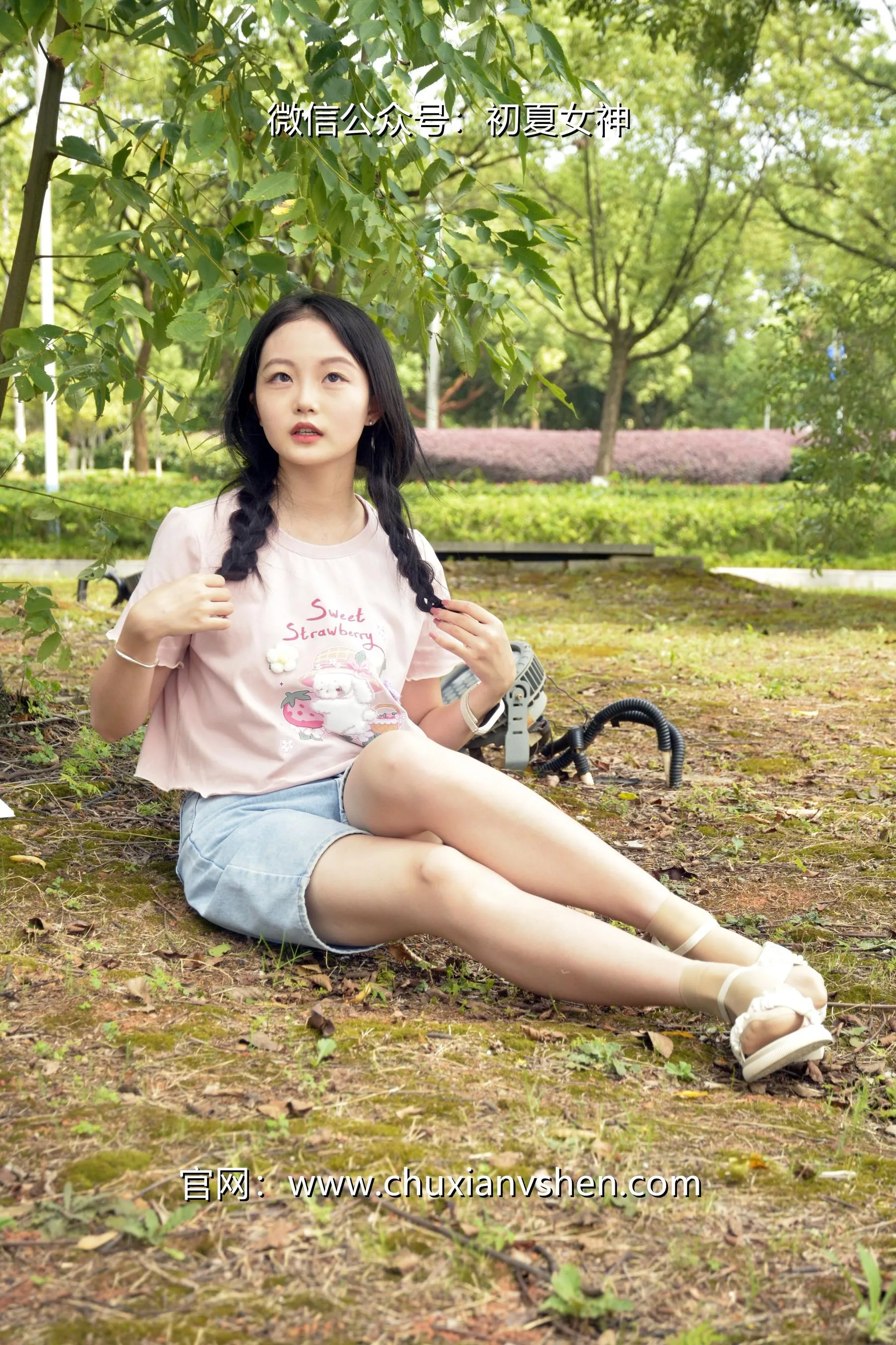 初夏女神 NO.084 双双 回到童年 [121P]插图4